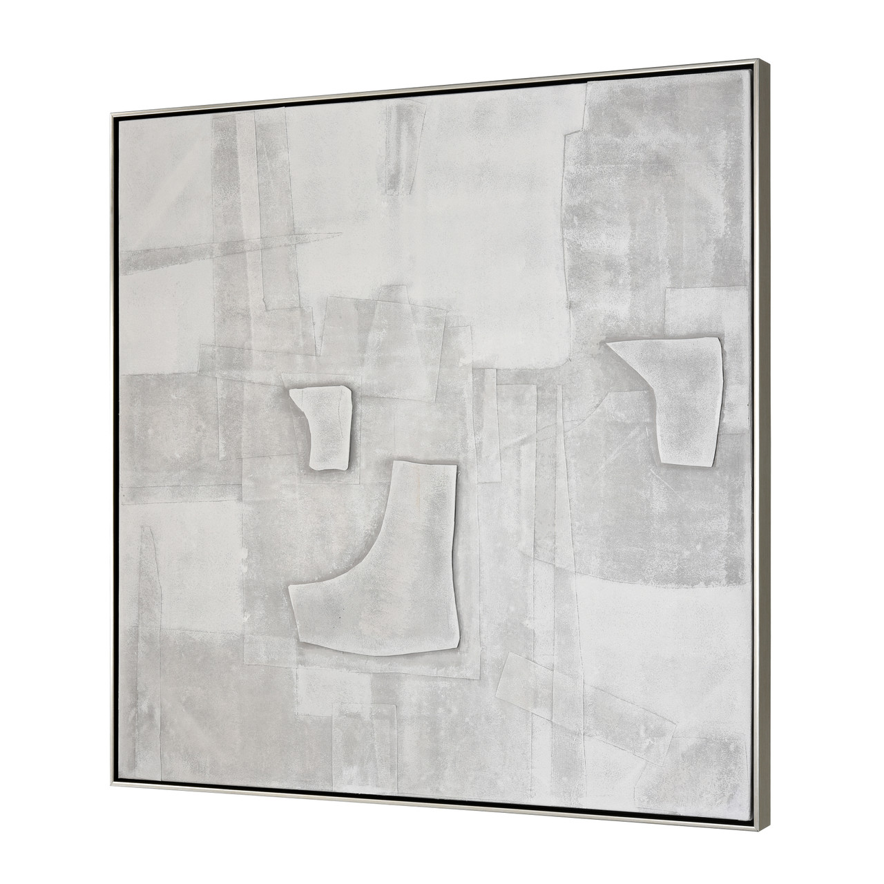 ELK HOME S0016-9828 Whiten I Abstract Framed Wall Art