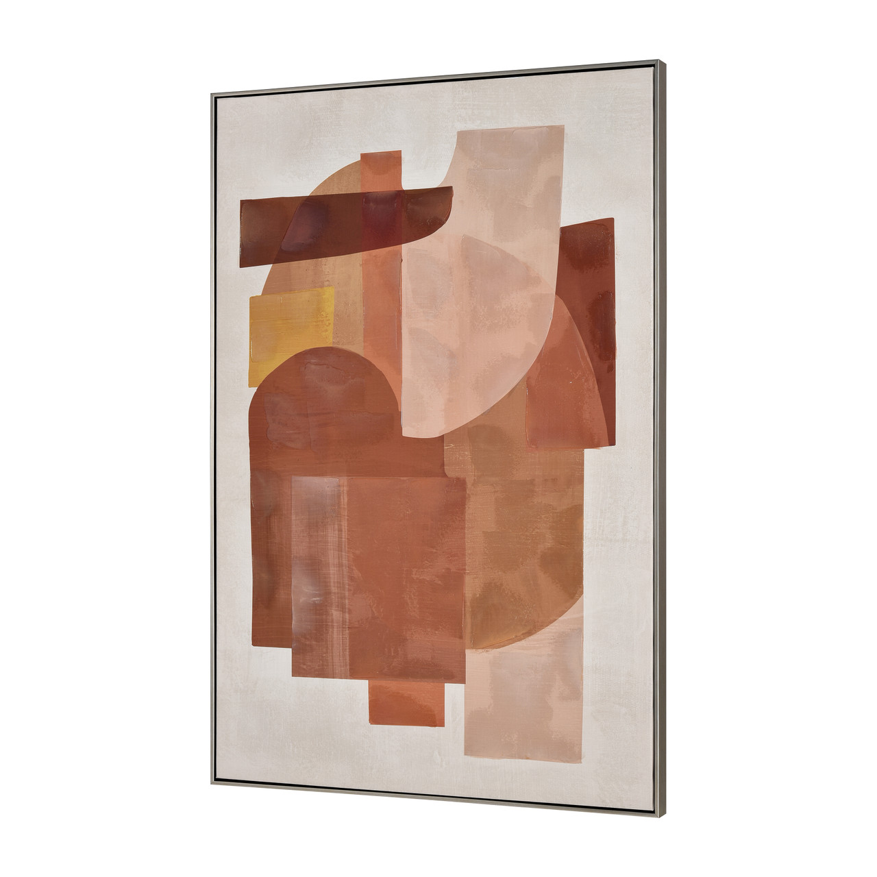 ELK HOME S0016-11340 Ochre Framed Abstract Wall Art