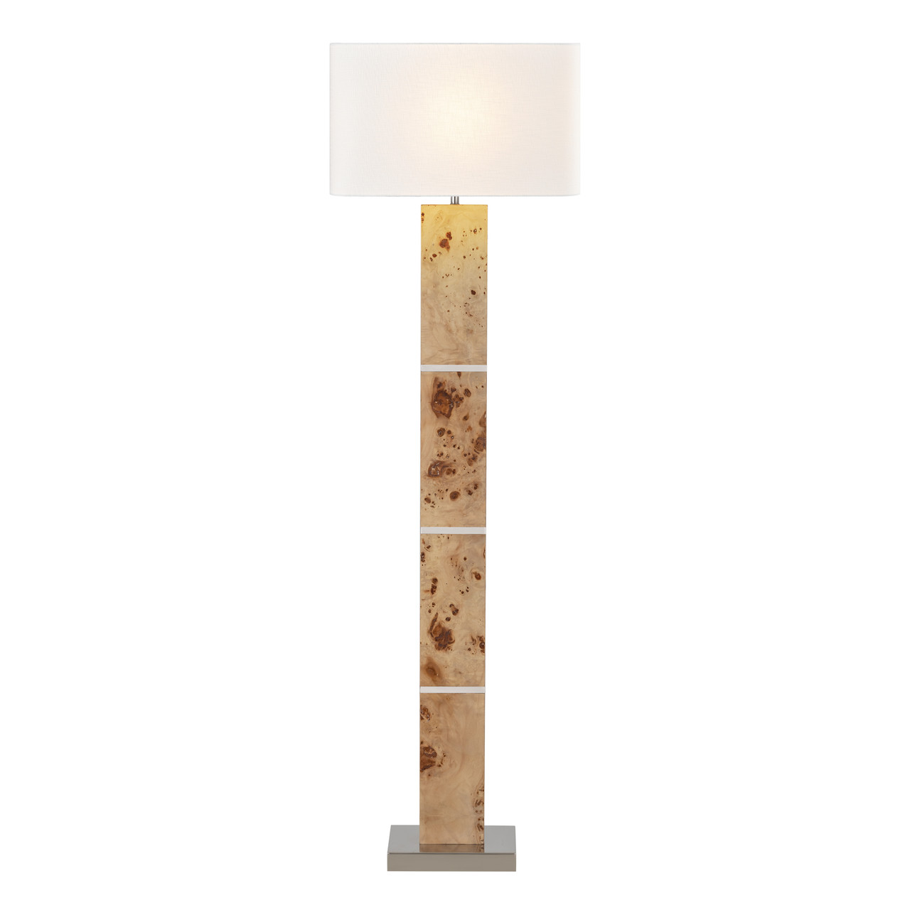 ELK HOME H0809-11132-LED Cahill 63'' High 1-Light Floor Lamp - Natural Burl - Includes LED Bulb