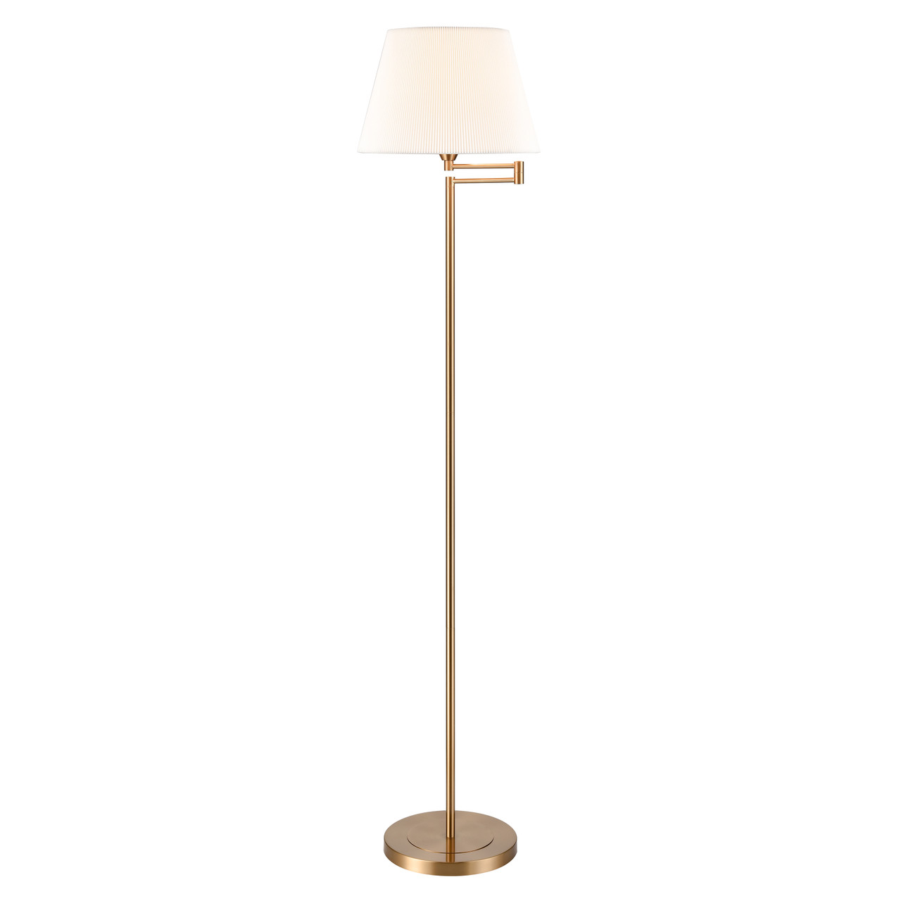 ELK HOME S0019-9606 Scope 65'' High 1-Light Floor Lamp - Aged Brass