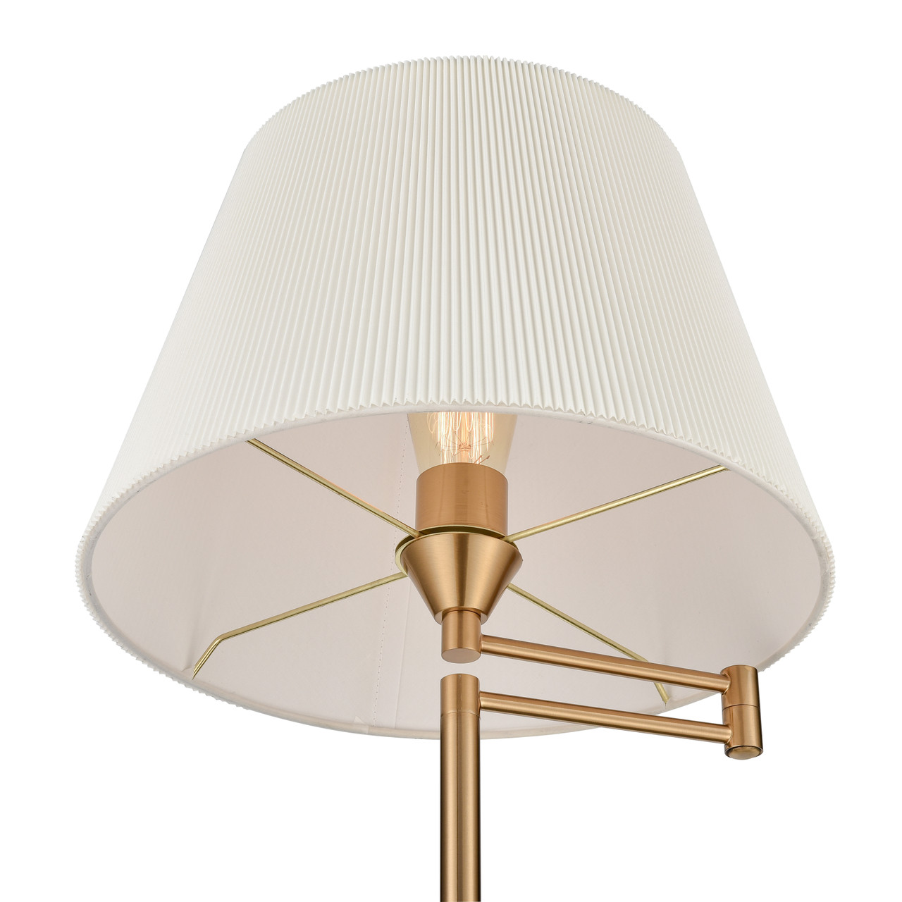 ELK HOME S0019-9606 Scope 65'' High 1-Light Floor Lamp - Aged Brass