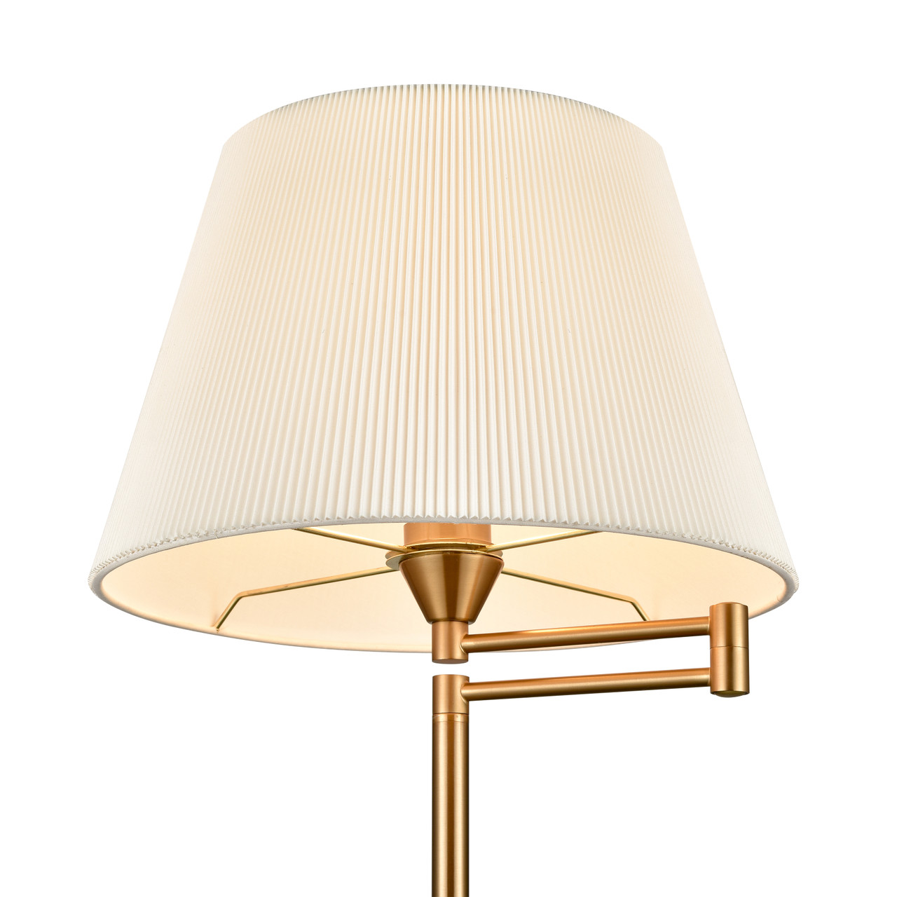 ELK HOME S0019-9606 Scope 65'' High 1-Light Floor Lamp - Aged Brass