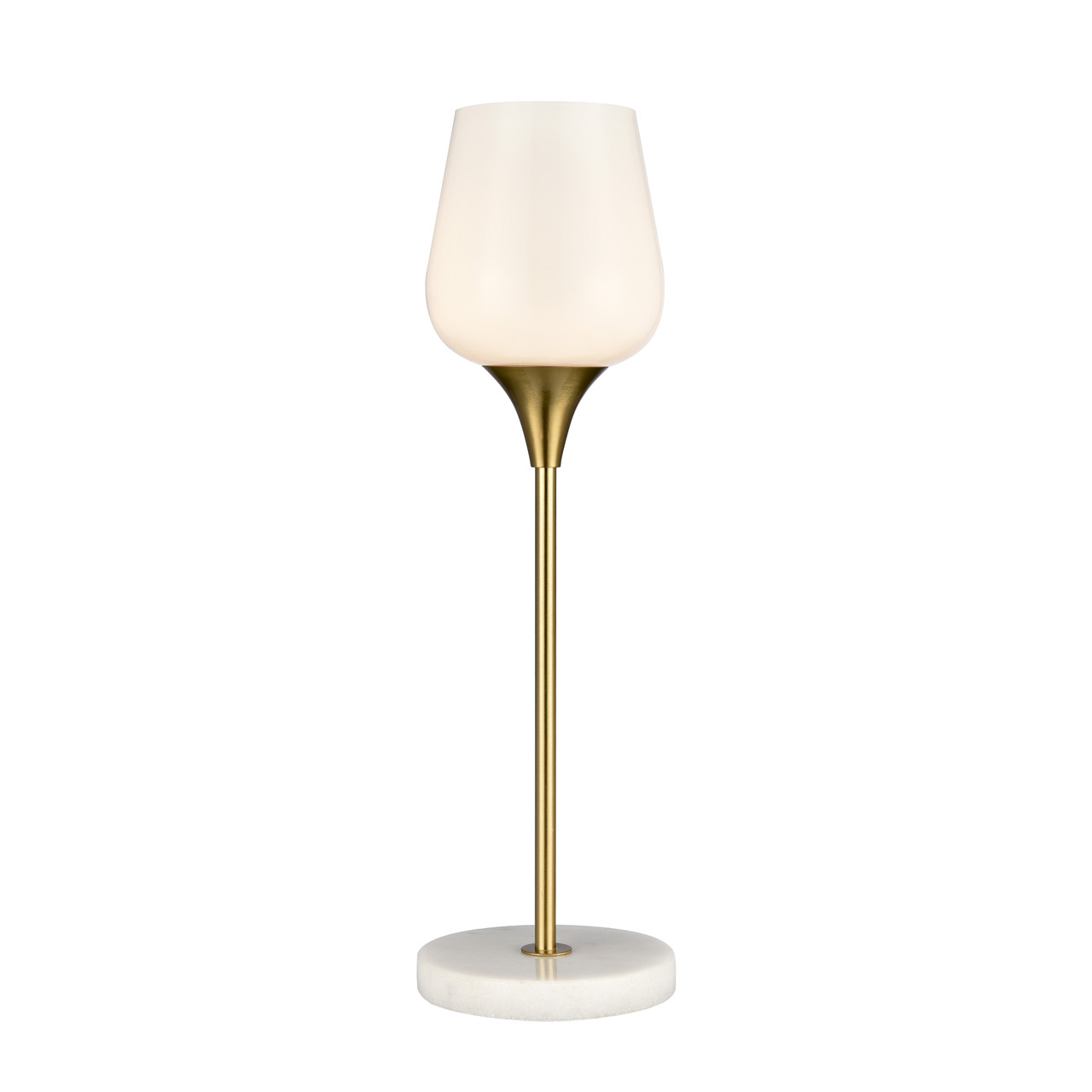 ELK HOME H0019-9510 Finch Lane 20'' High 1-Light Table Lamp - Satin Gold