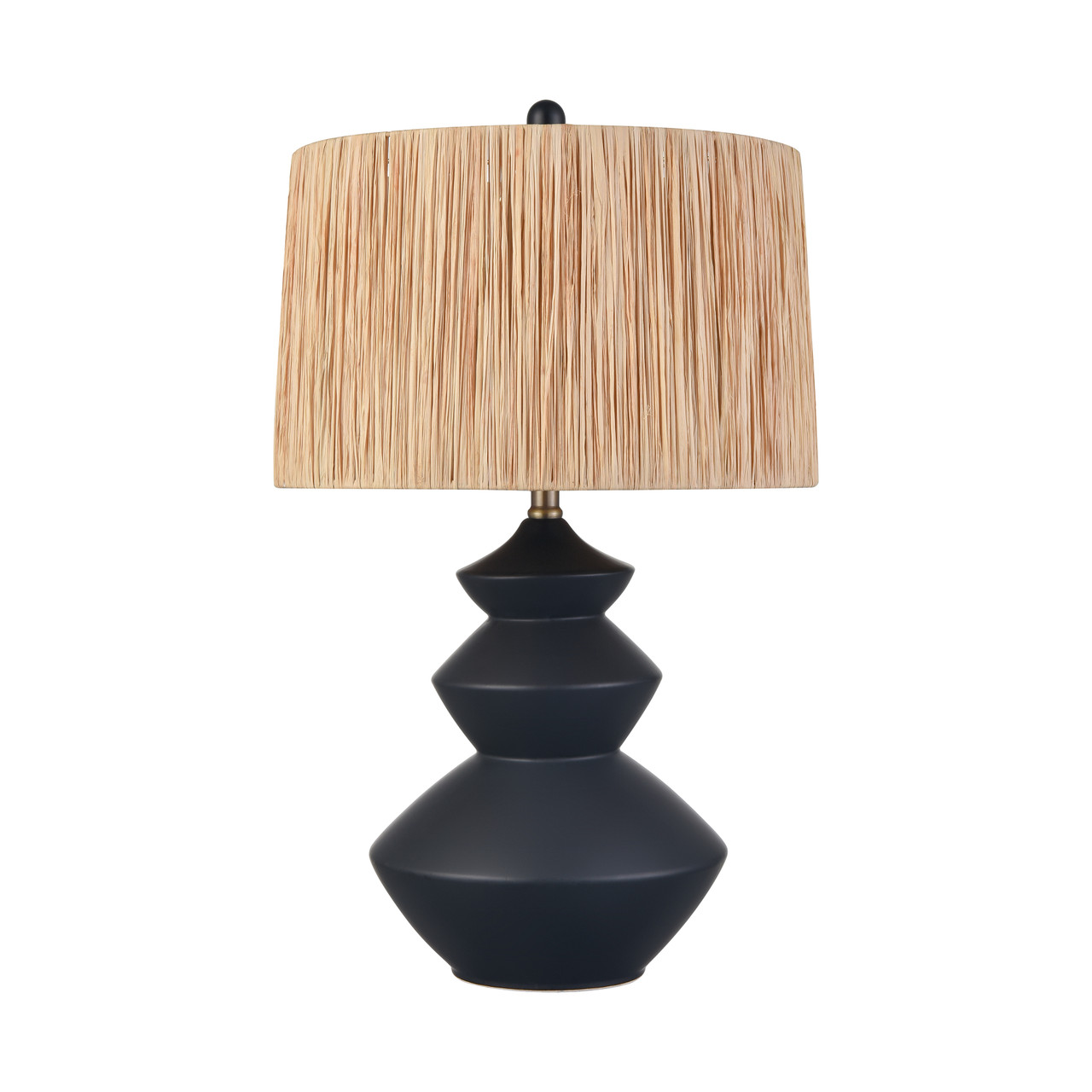 ELK HOME S0019-11177 Lombard 27'' High 1-Light Table Lamp - Black