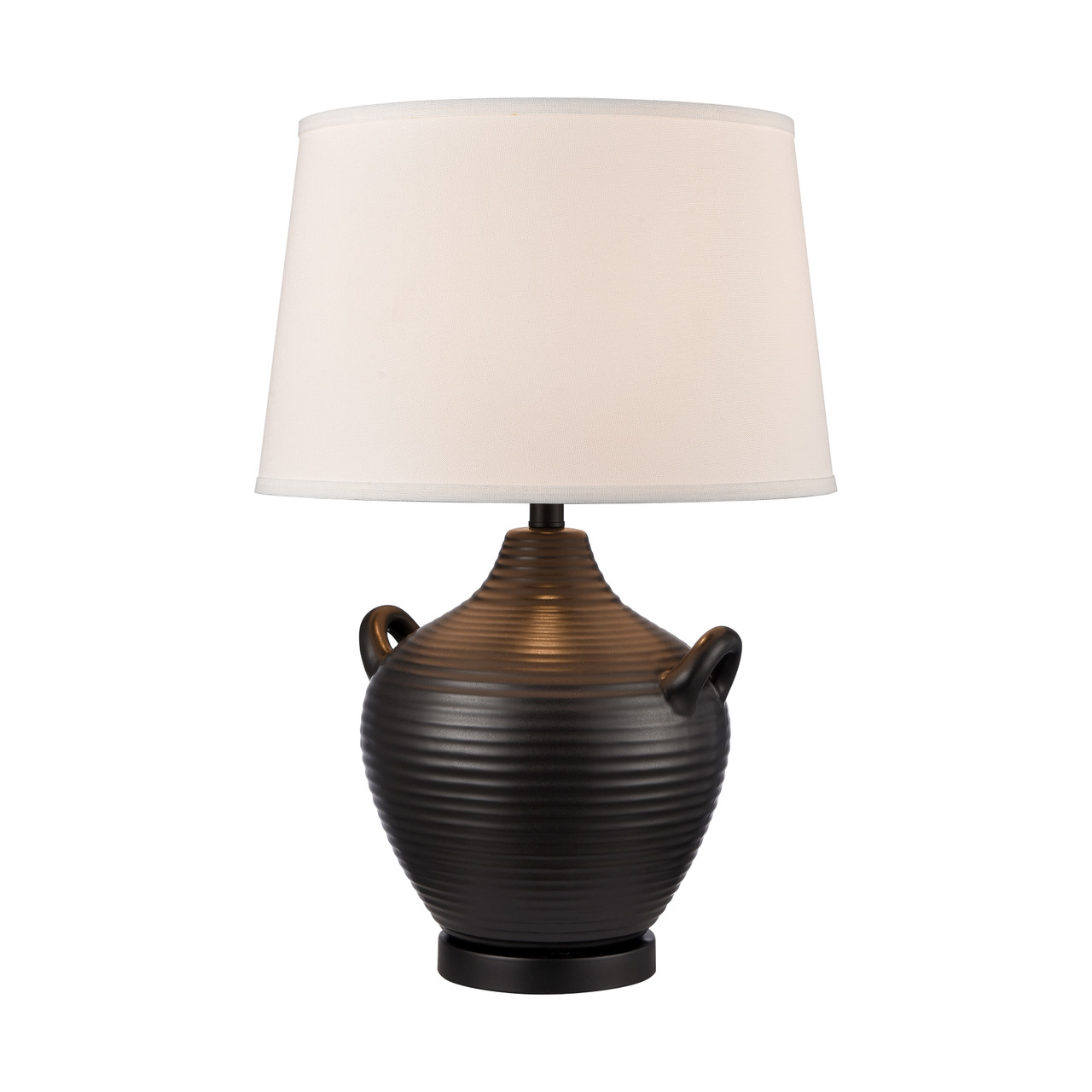 ELK HOME S0019-10344 Oxford 25'' High 1-Light Table Lamp - Black