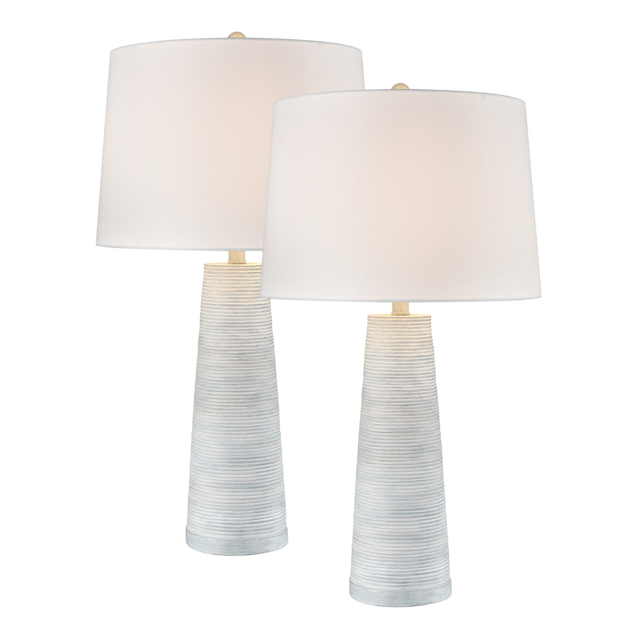 ELK HOME S0019-10289/S2 Kent 31'' High 1-Light Table Lamp - Set of 2 Light Blue