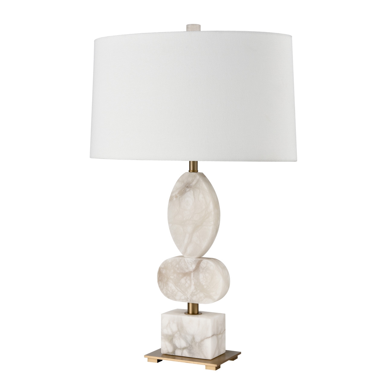 ELK HOME H0019-9596 Calmness 30'' High 1-Light Table Lamp - White