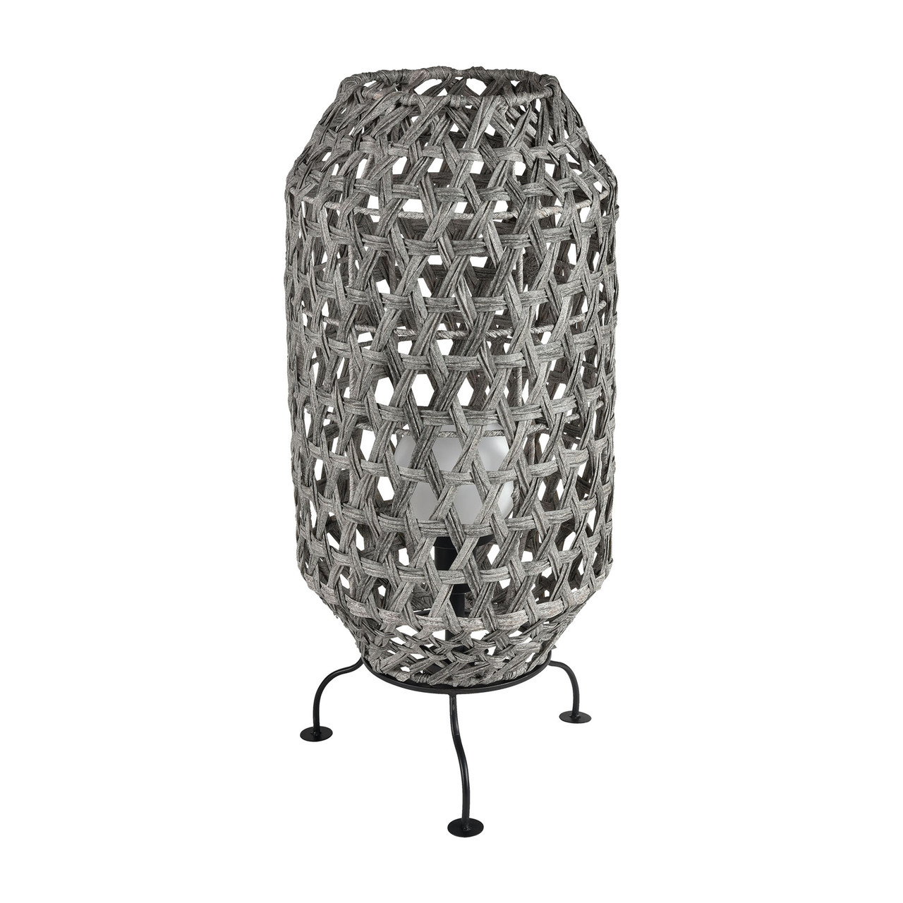 ELK HOME H0019-8574 Banaue 36'' High 1-Light Outdoor Table Lamp - Gray