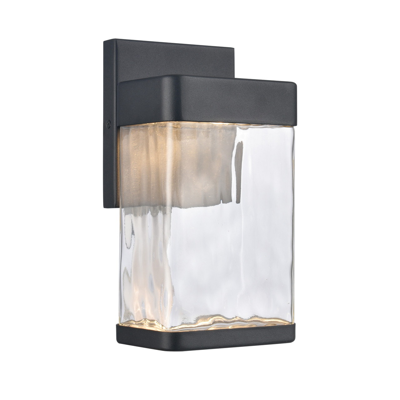 ELK HOME 89480/LED Cornice 9.75'' High Integrated LED Outdoor Sconce - Charcoal Black
