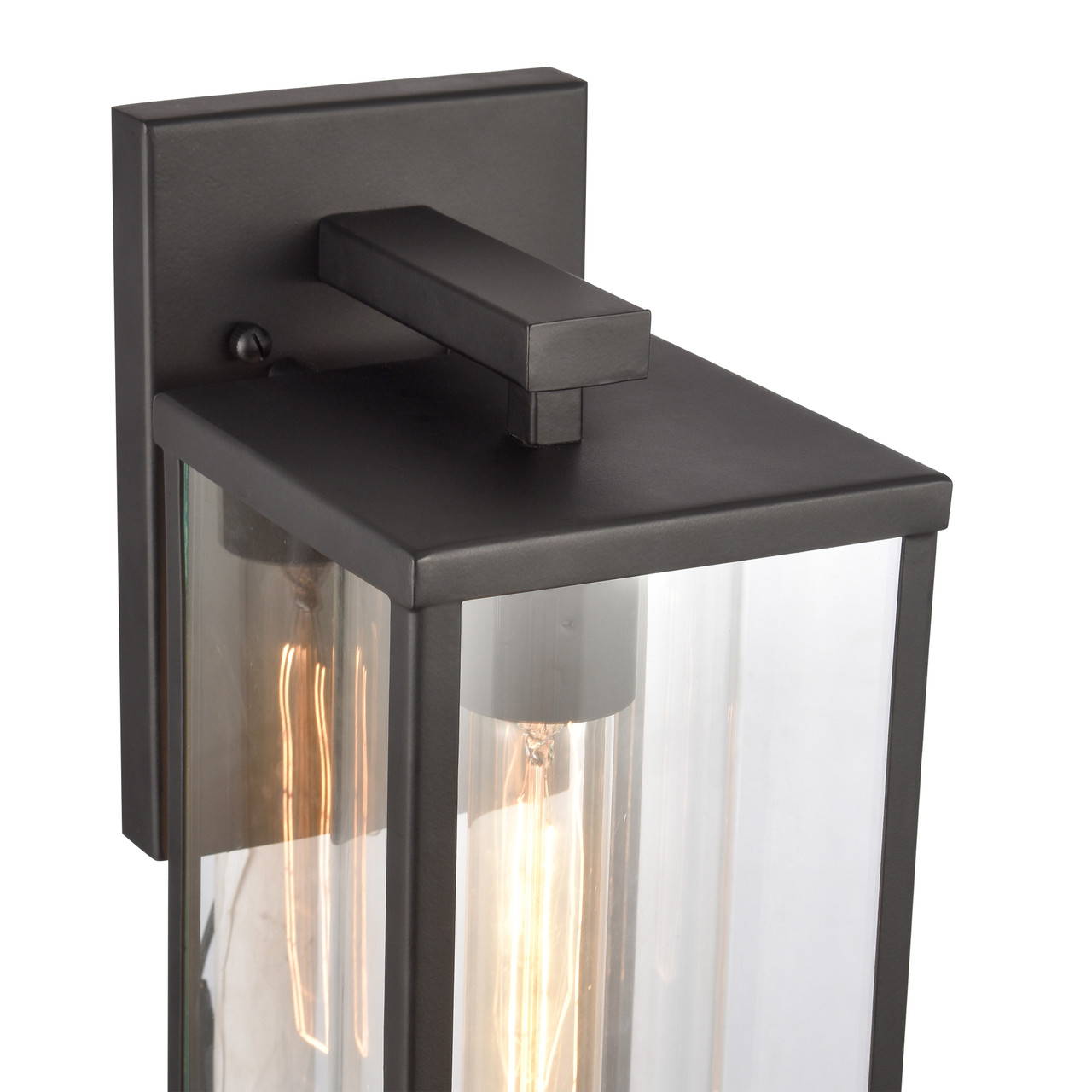 ELK HOME 90010/1 Augusta 13.75'' High 1-Light Outdoor Sconce - Matte Black