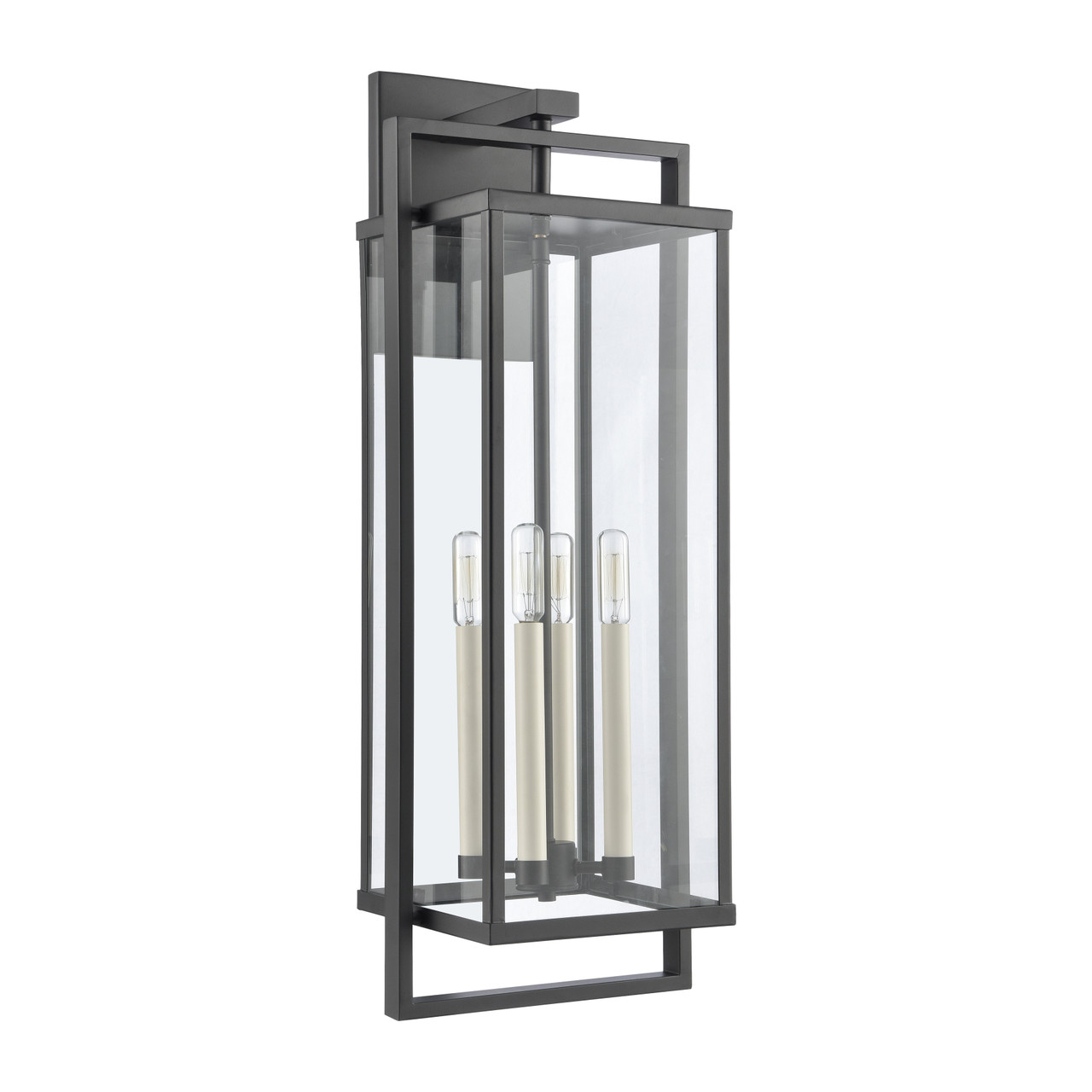 ELK HOME 90003/4 Gladwyn 30'' High 4-Light Outdoor Sconce - Matte Black