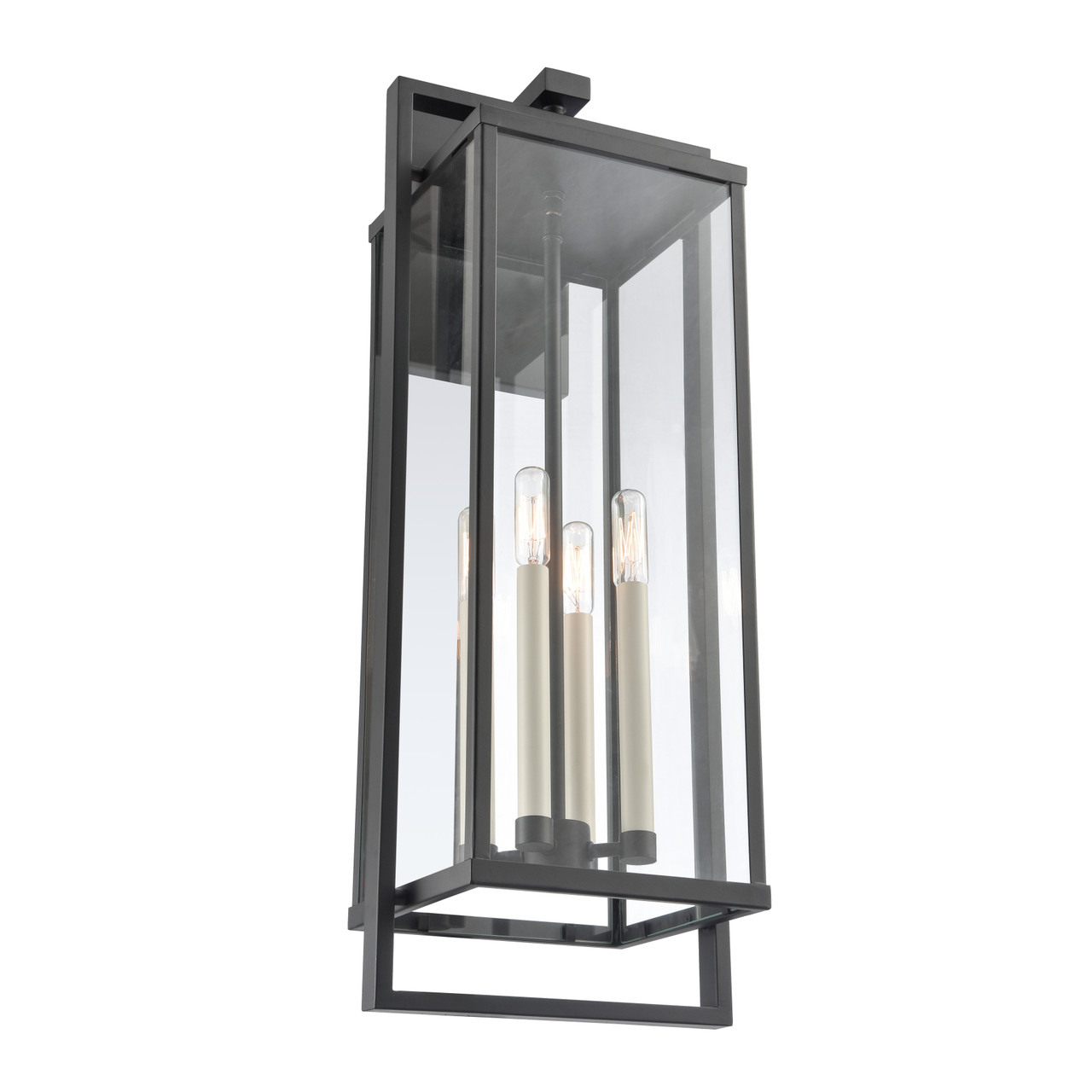 ELK HOME 90003/4 Gladwyn 30'' High 4-Light Outdoor Sconce - Matte Black