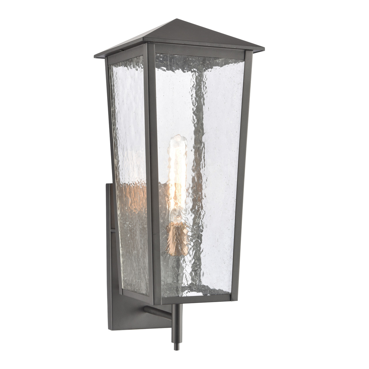 ELK HOME 89471/1 Marquis 23'' High 1-Light Outdoor Sconce - Matte Black