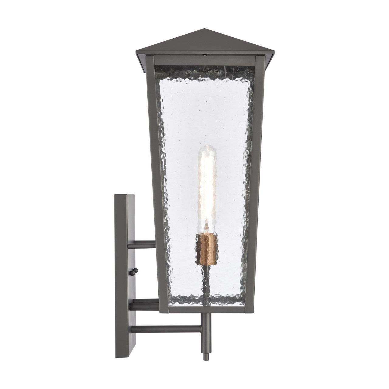 ELK HOME 89471/1 Marquis 23'' High 1-Light Outdoor Sconce - Matte Black