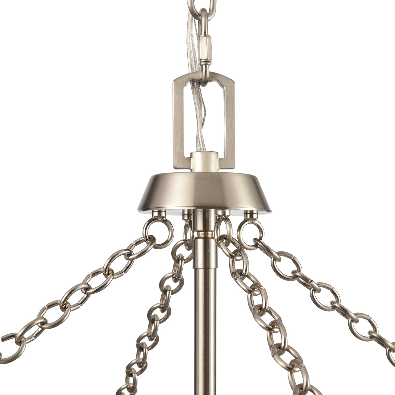 ELK HOME EC89814/4 Emmett 17'' Wide 4-Light Pendant - Brushed Nickel