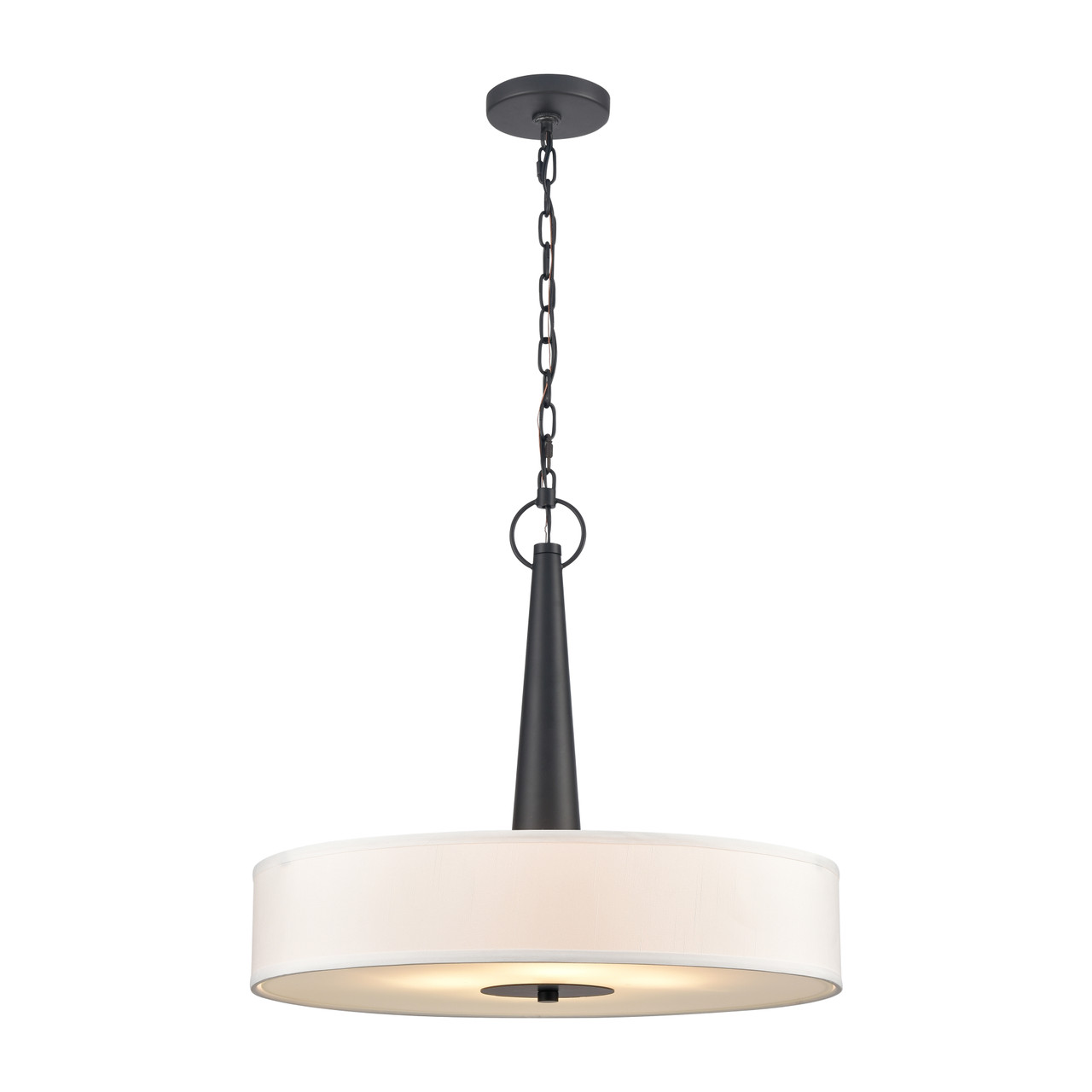 ELK HOME 89835/4 Leo 22'' Wide 4-Light Pendant - Matte Black