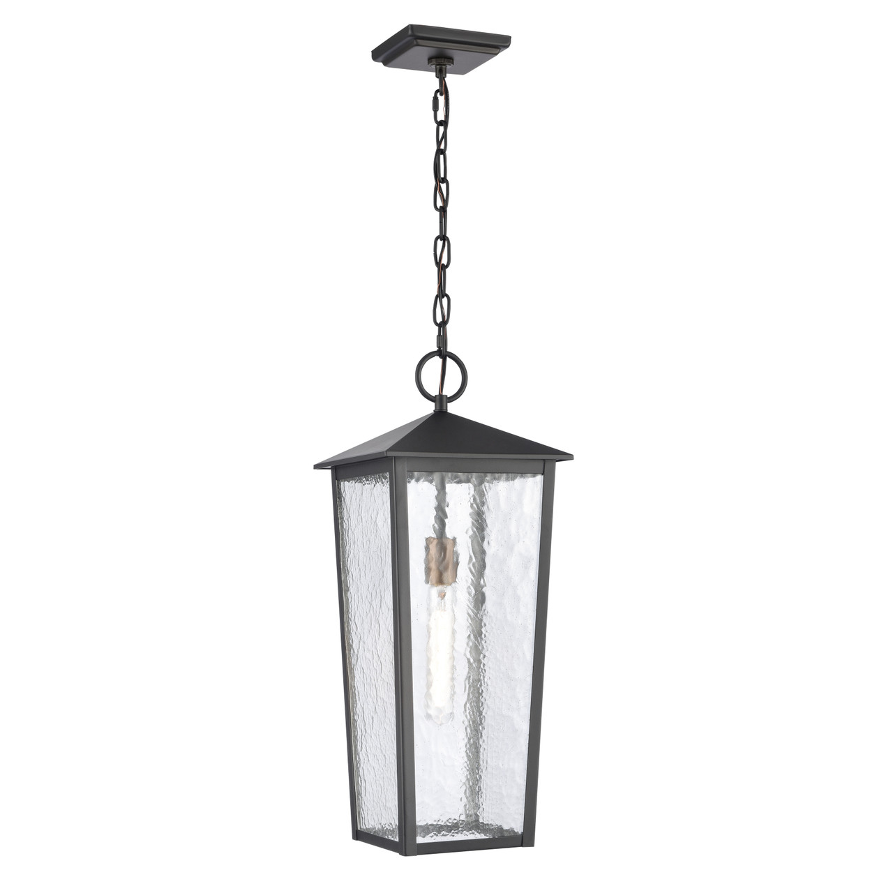 ELK HOME 89474/1 Marquis 22'' High 1-Light Outdoor Hanging Light - Matte Black