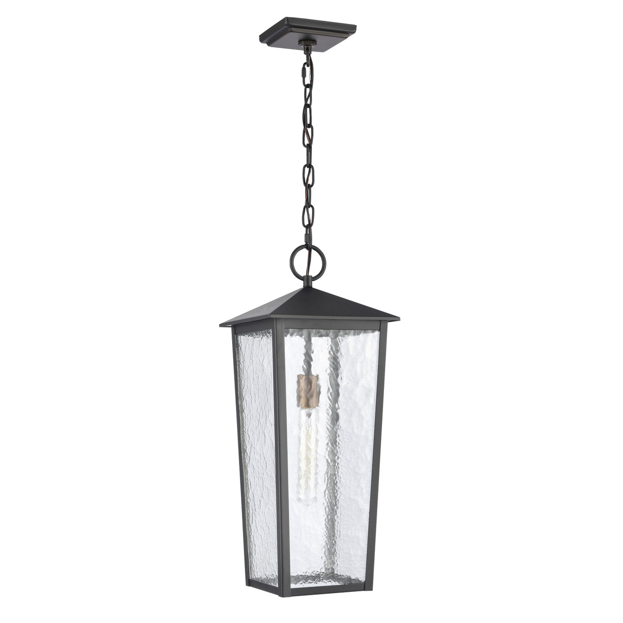 ELK HOME 89474/1 Marquis 22'' High 1-Light Outdoor Hanging Light - Matte Black