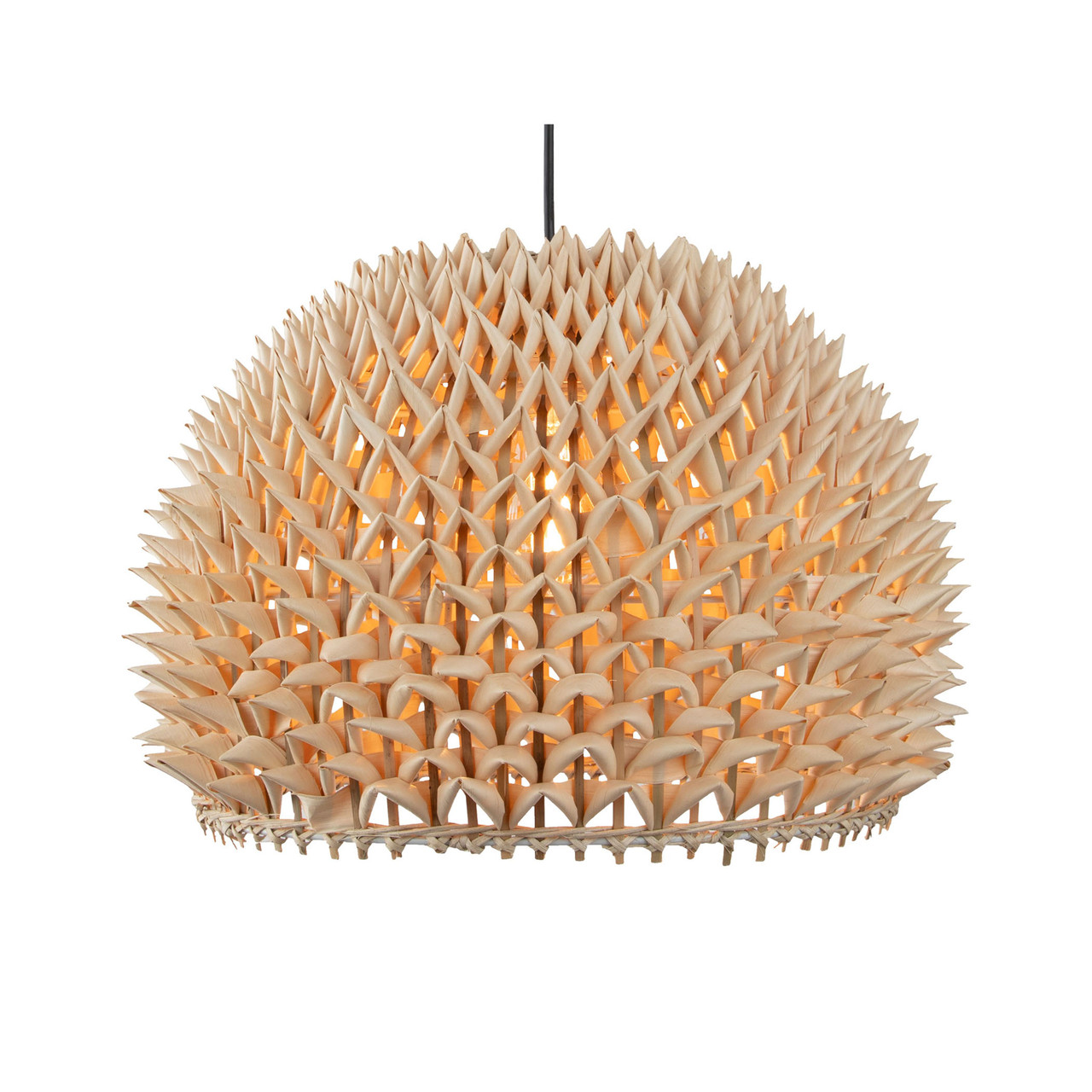 ELK HOME H0118-8599 Durian 14'' Wide 1-Light Pendant - Natural