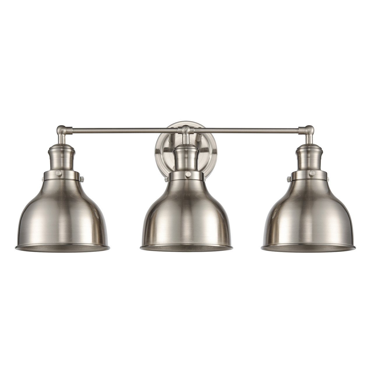 ELK HOME 47642/3 Haralson 24'' Wide 3-Light Vanity Light - Satin Nickel