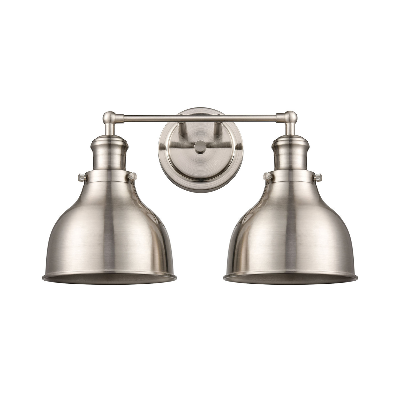 ELK HOME 47641/2 Haralson 17'' Wide 2-Light Vanity Light - Satin Nickel