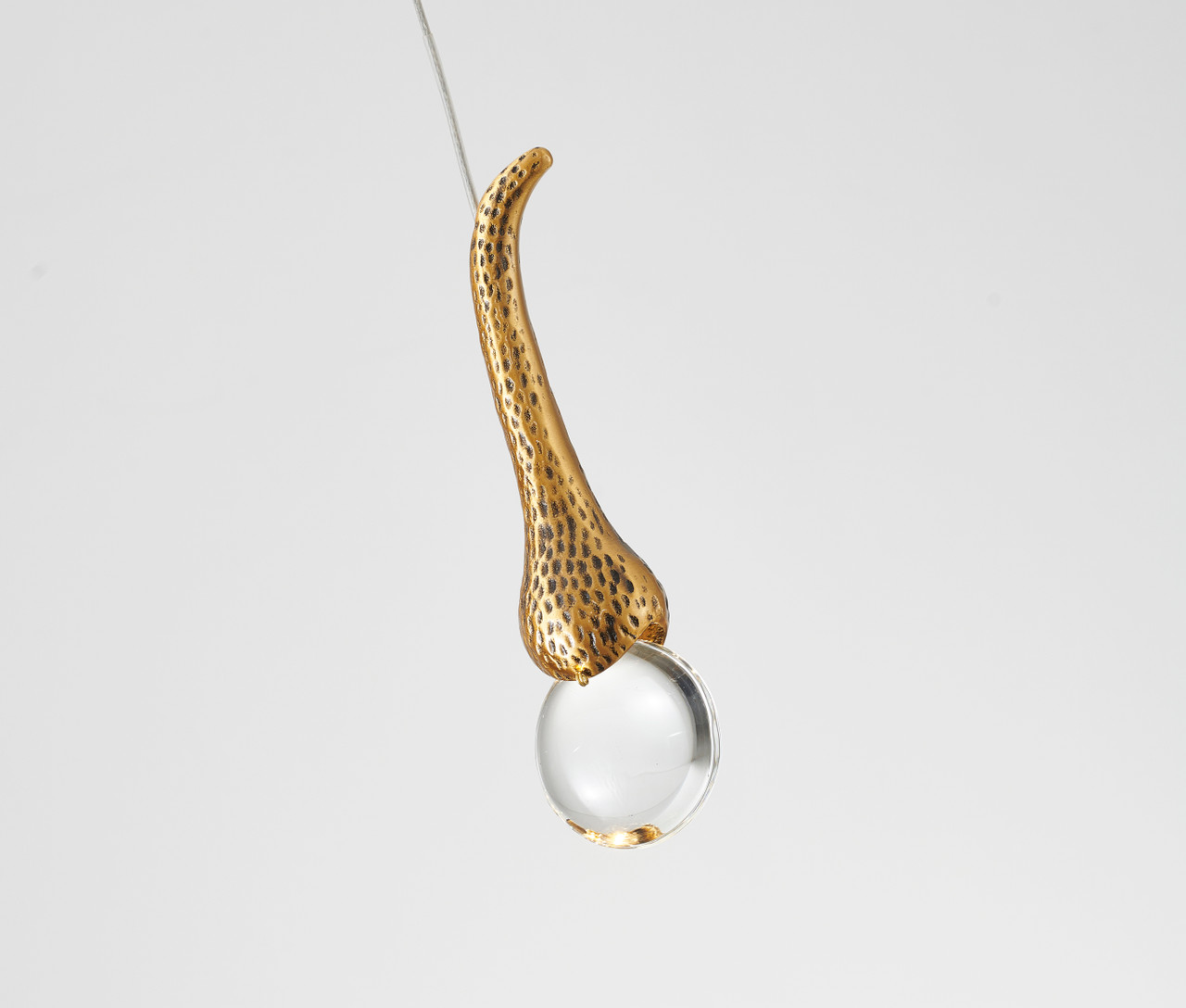 BETHEL INTERNATIONAL OCH05P5G 1-Light LED Pendant, Chrome