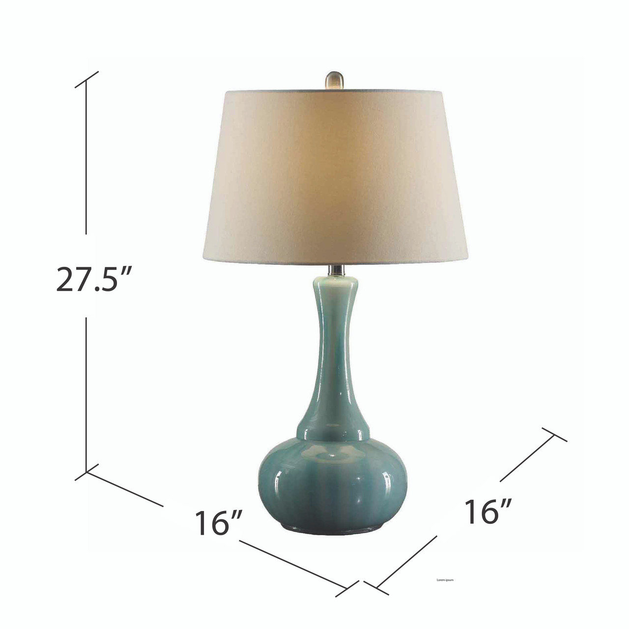 CRESTVIEW COLLECTION CVABS931 Alden Table Lamp