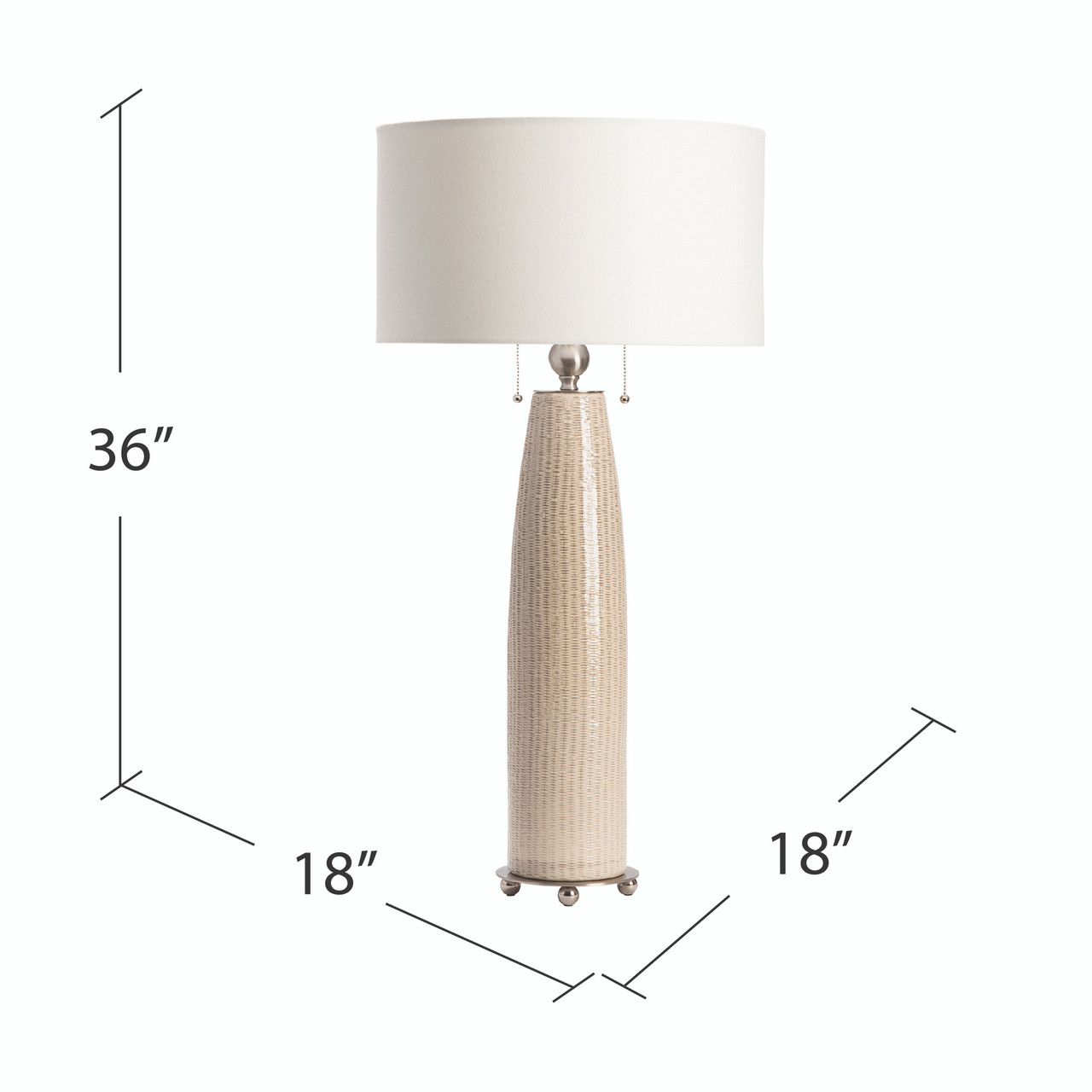 CRESTVIEW COLLECTION CVAP2050 Barclay Table Lamp