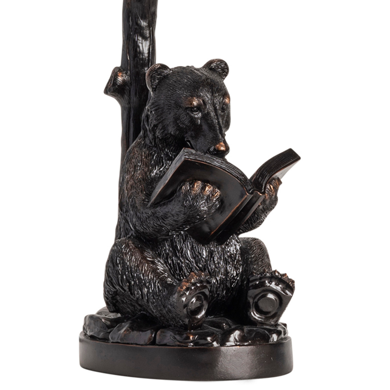 CRESTVIEW COLLECTION CVAVP674 Bear Knowledge Table Lamp