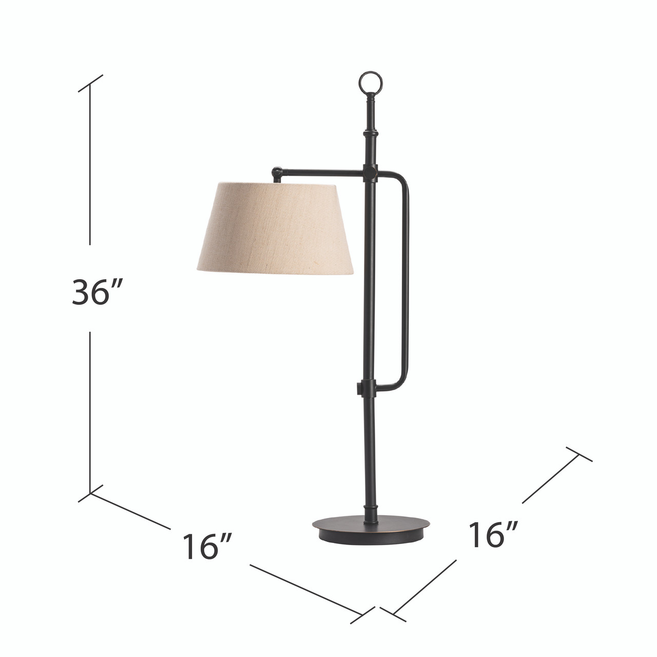 CRESTVIEW COLLECTION CVAER1119 Berwick Table Lamp