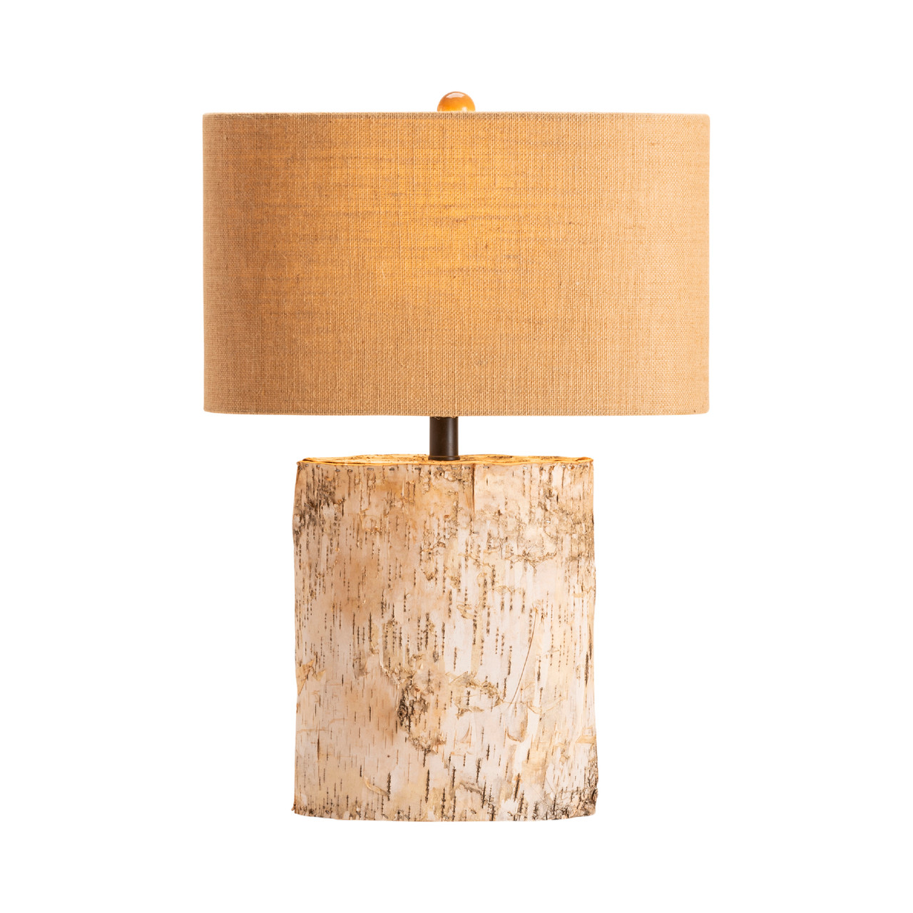 CRESTVIEW COLLECTION CVLY1913 Birch Wood Table Lamp