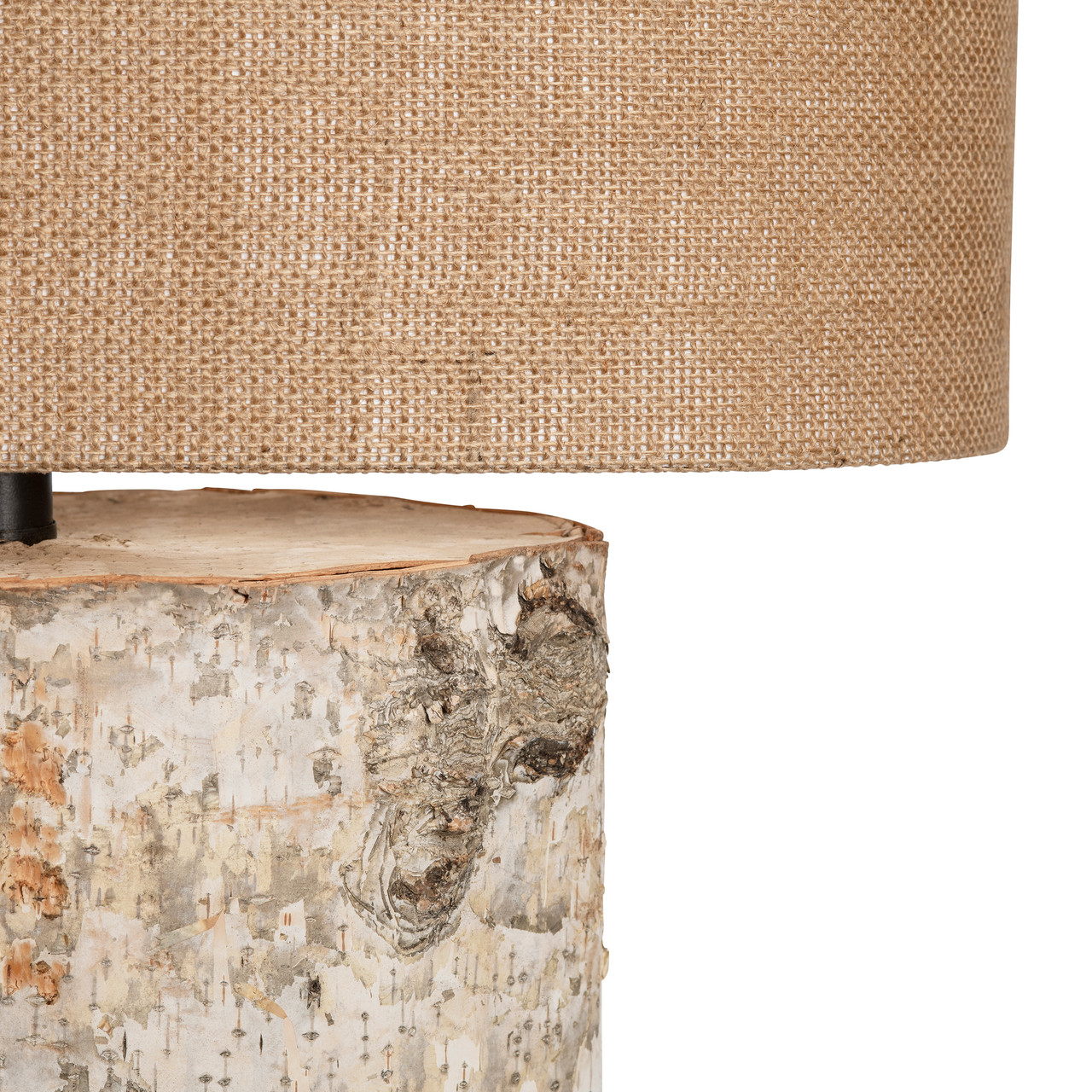 CRESTVIEW COLLECTION CVLY1913 Birch Wood Table Lamp