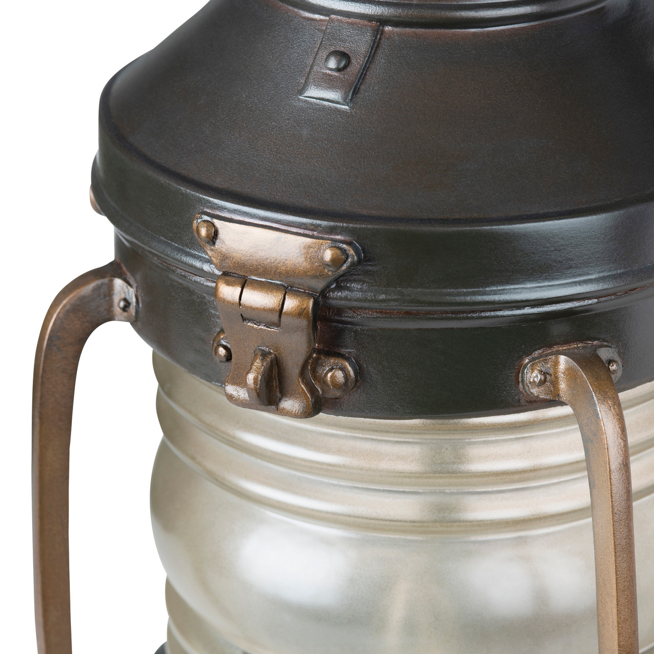 CRESTVIEW COLLECTION CVABS964 Copper Lantern Table Lamp