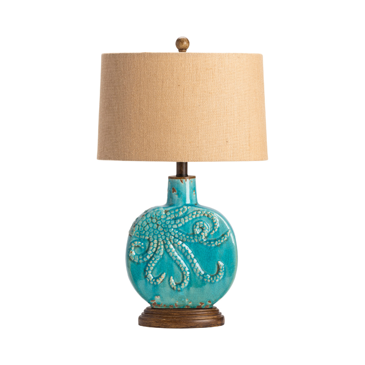 CRESTVIEW COLLECTION CVAP1725 Deep Ocean Table Lamp