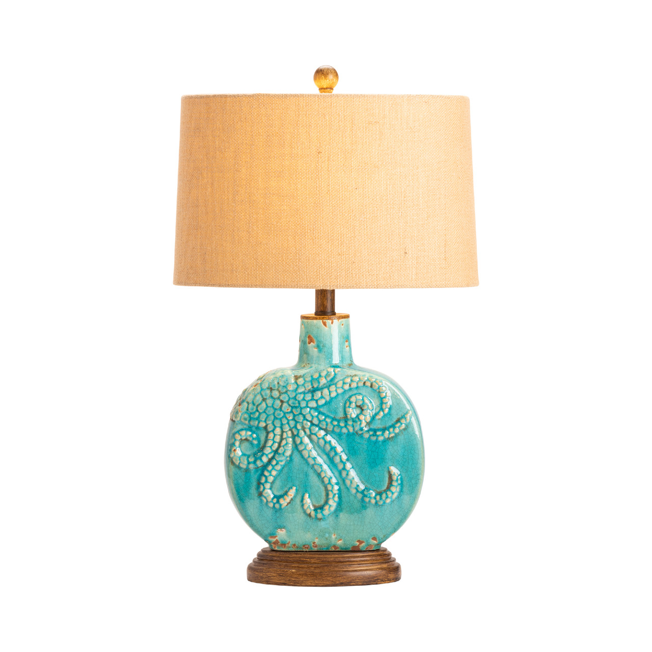 CRESTVIEW COLLECTION CVAP1725 Deep Ocean Table Lamp