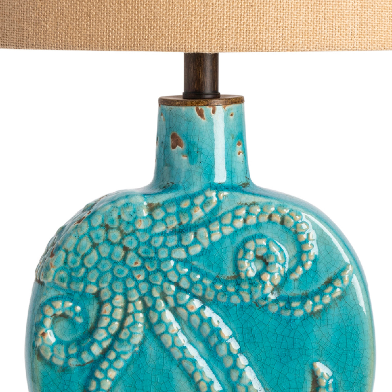 CRESTVIEW COLLECTION CVAP1725 Deep Ocean Table Lamp