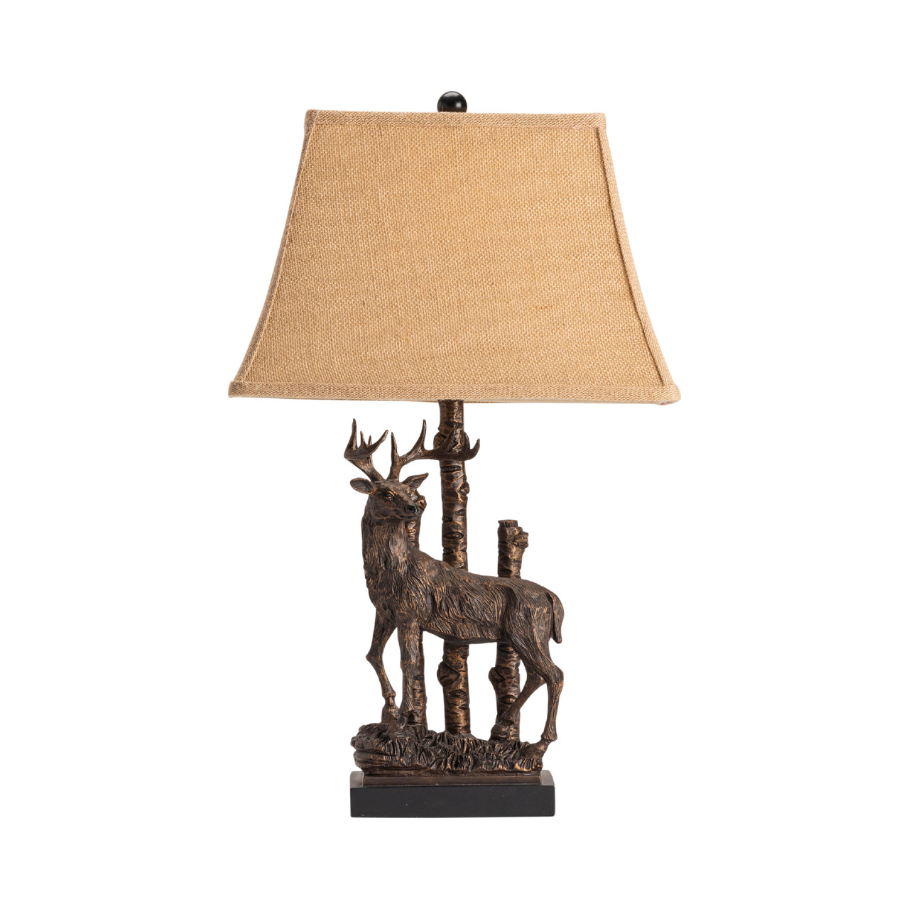 CRESTVIEW COLLECTION CVAVP339 Deer Table Lamp