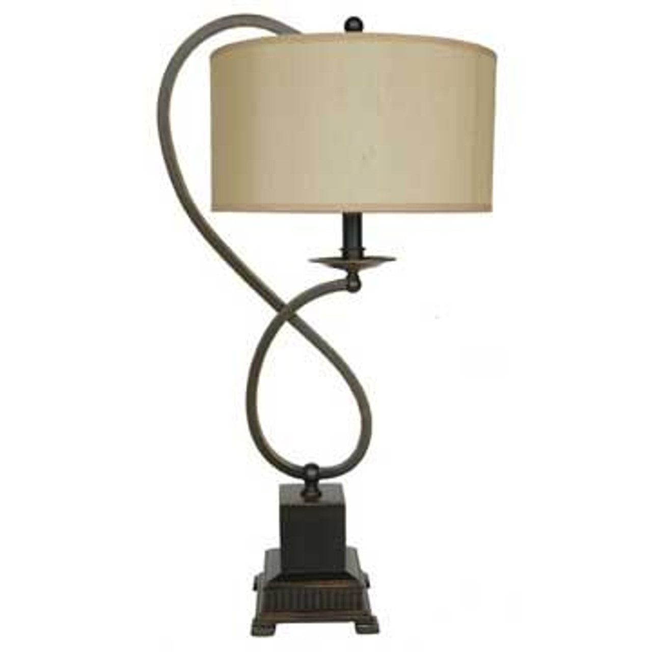 CRESTVIEW COLLECTION CVACR160 Echo Table Lamp