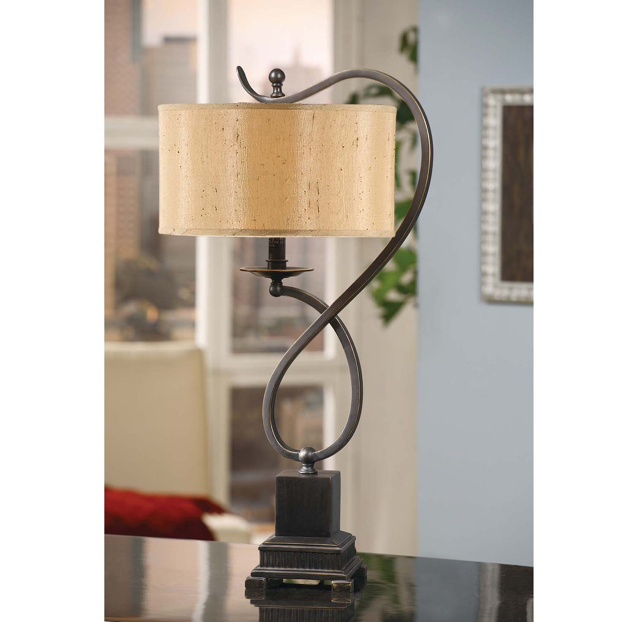 CRESTVIEW COLLECTION CVACR160 Echo Table Lamp