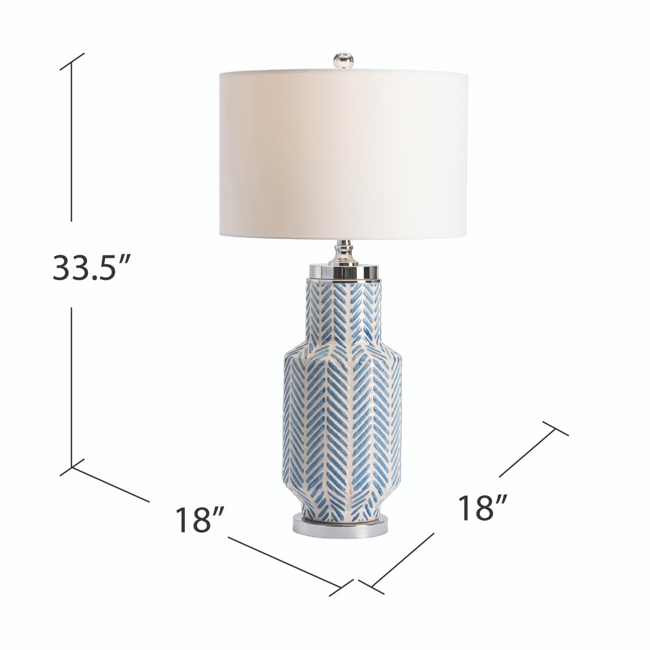 CRESTVIEW COLLECTION CVAP2187 Fullbright Table Lamp