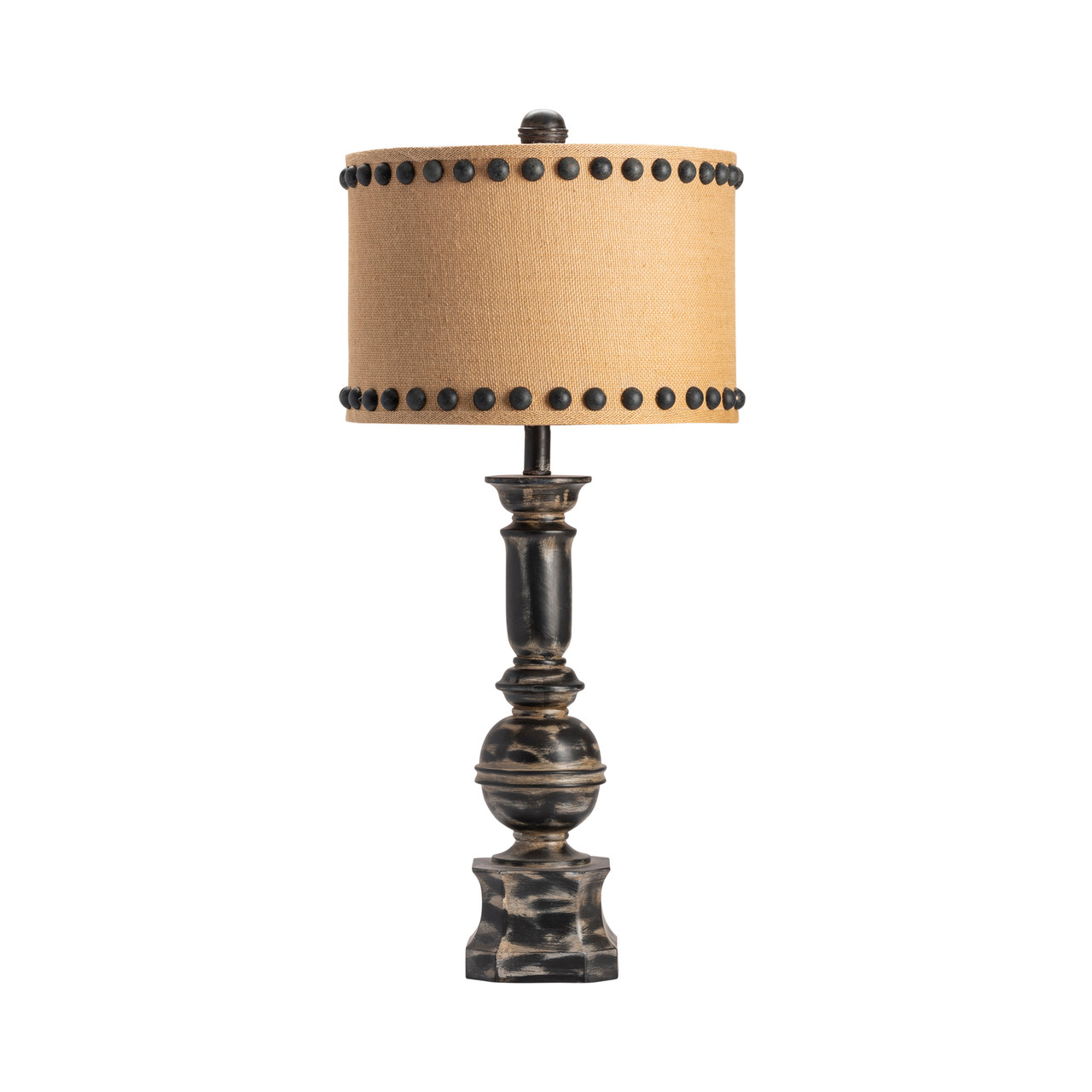 CRESTVIEW COLLECTION CVAUP995 Iron Baluster Table Lamp