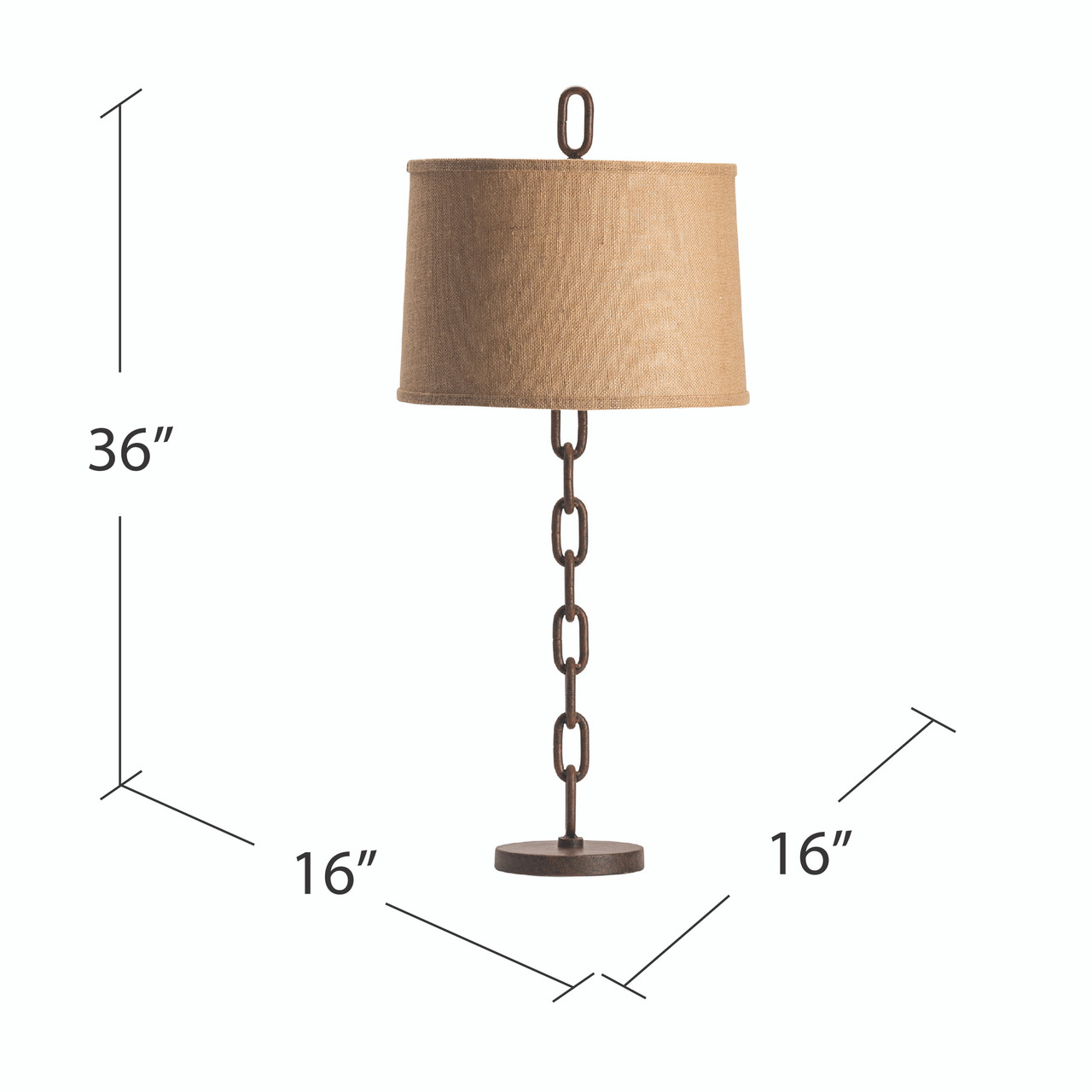 CRESTVIEW COLLECTION CVAER791 Link Table Lamp