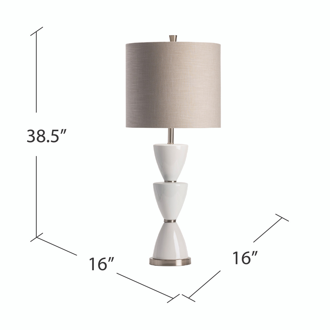 CRESTVIEW COLLECTION CVAP1870 Morison Table Lamp