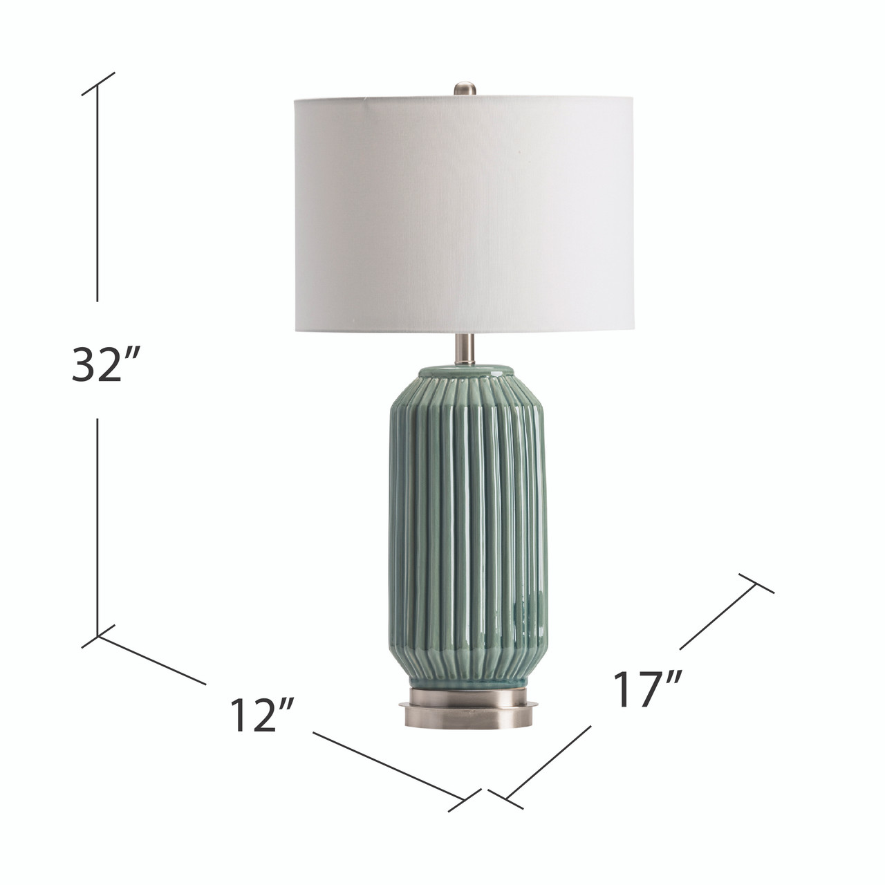 CRESTVIEW COLLECTION CVAP1958 Paige Table Lamp