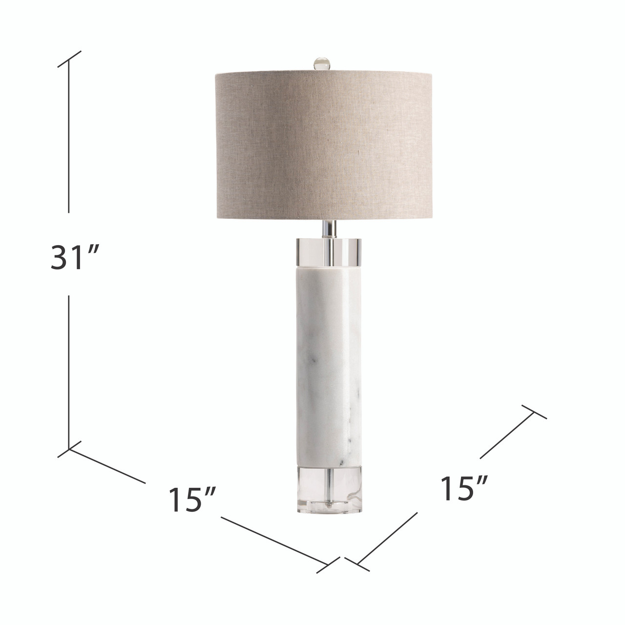 CRESTVIEW COLLECTION CVAVP718 Sheffield Table Lamp