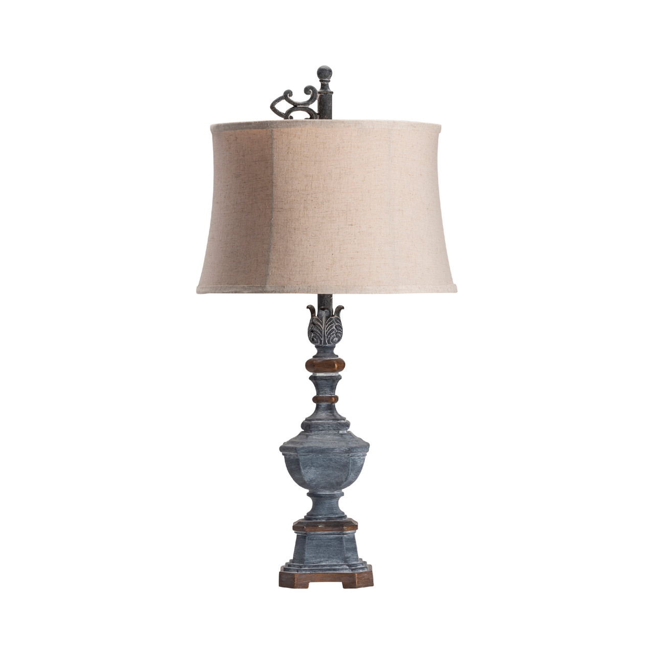 CRESTVIEW COLLECTION CVAUP864 Weather Vane Table Lamp 34"Ht.