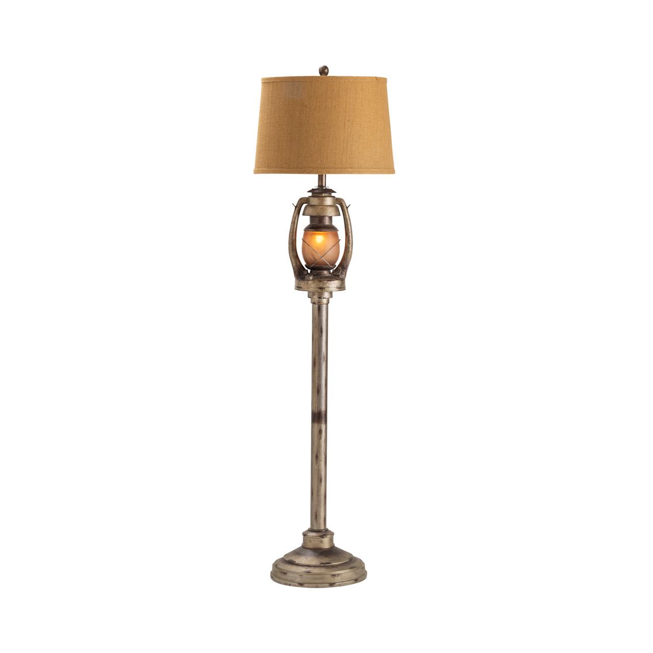 CRESTVIEW COLLECTION CIAUP527 Oil Lantern Floor Lamp