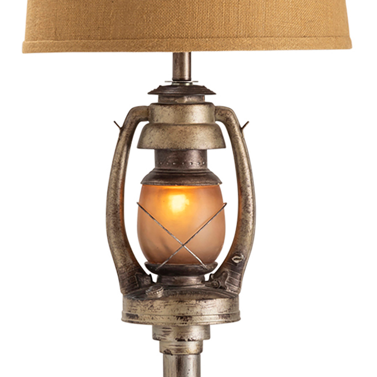 CRESTVIEW COLLECTION CIAUP527 Oil Lantern Floor Lamp