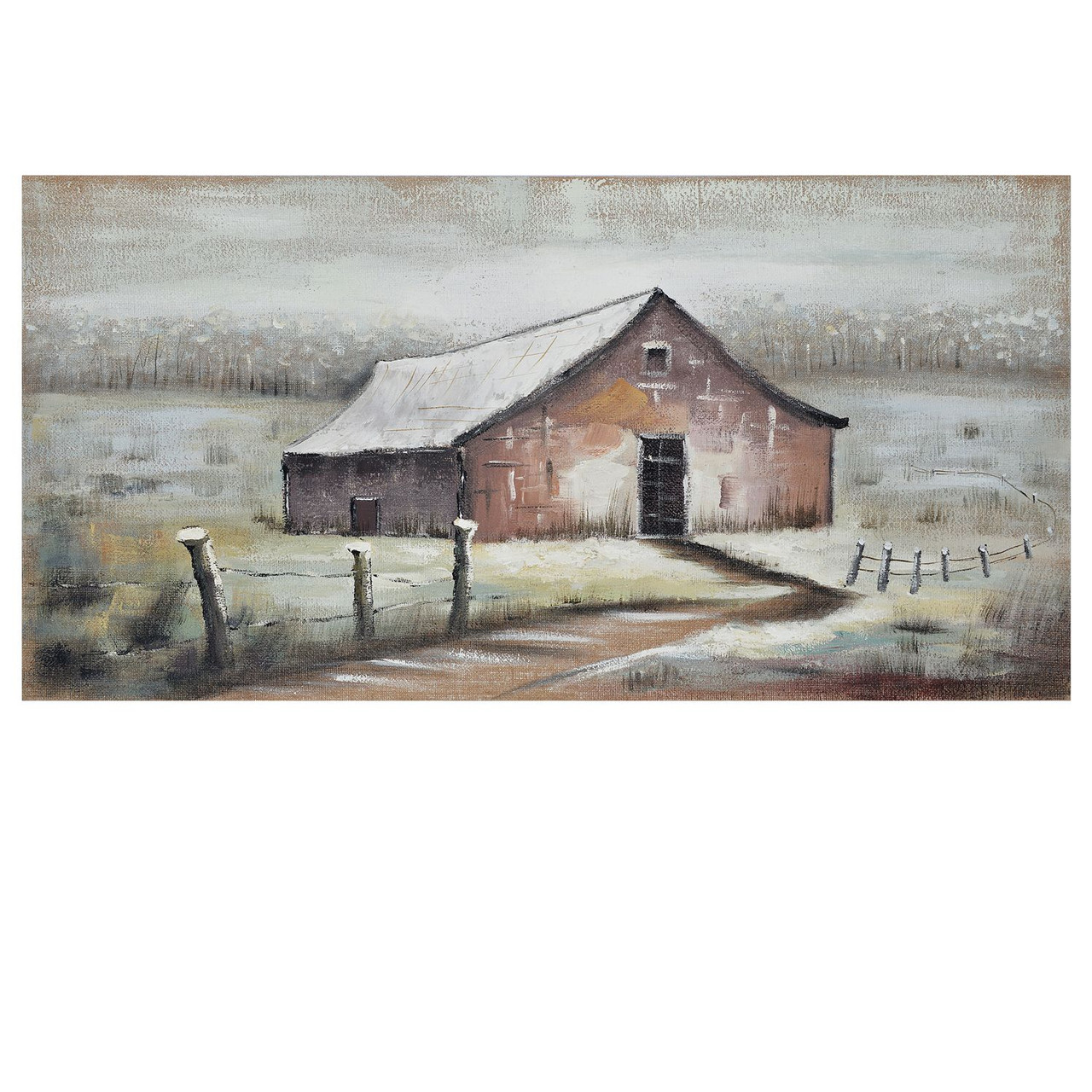 CRESTVIEW COLLECTION CVTOP2681 SEASONAL BARN 3