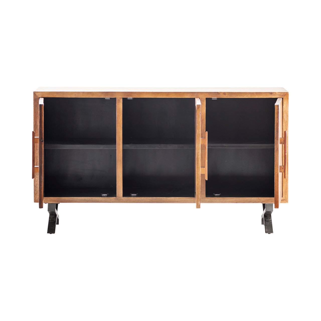 CRESTVIEW COLLECTION CVFNR818 34" 3 DOOR SIDEBOARD